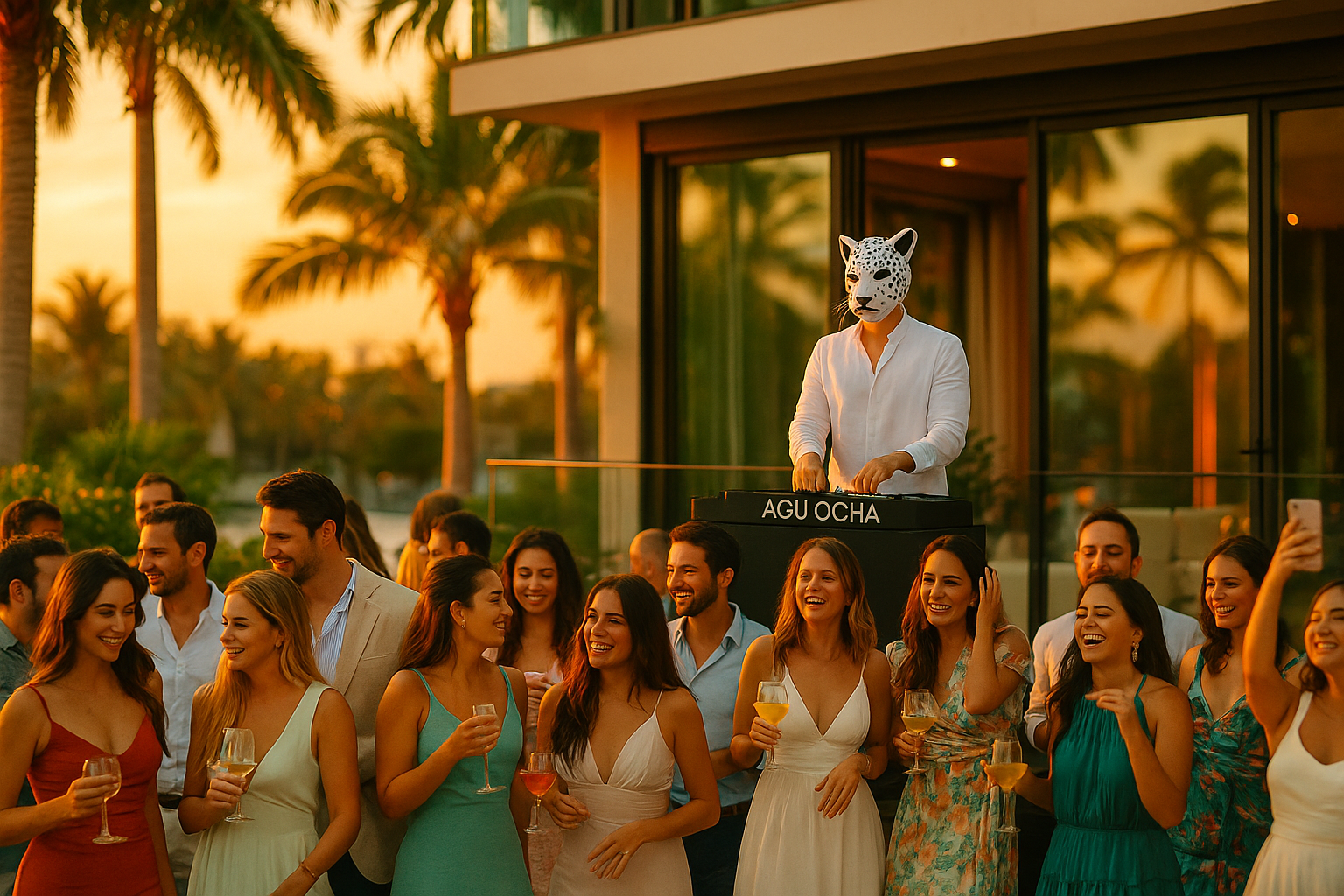 Private and corporate event setup